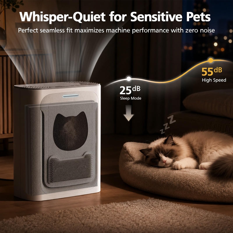 Filter Replacement for uahpet Slim & Mate Pet Air Purifier