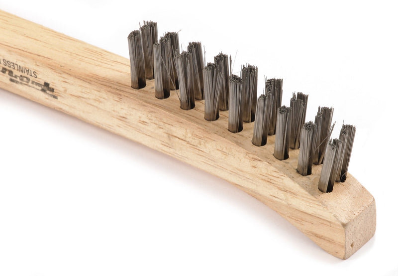 Forney 70503 Wire Scratch Brush, Stainless Steel Color: Stainless Steel;