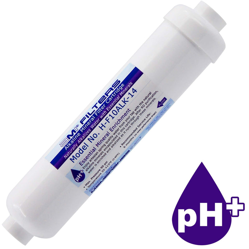 Alkaline Water Filter Replacement Cartridge | Mineral Cartridge for Alkaline Water Filters System | Essential Minerals for Water (1, Alkaline Cartridge Only) 1