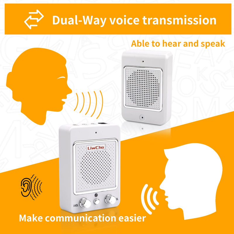 Window Speaker Intercom System,Wired Dual-Way Window Counter Intercom, High Power Speaker for Store,Business,Catering.