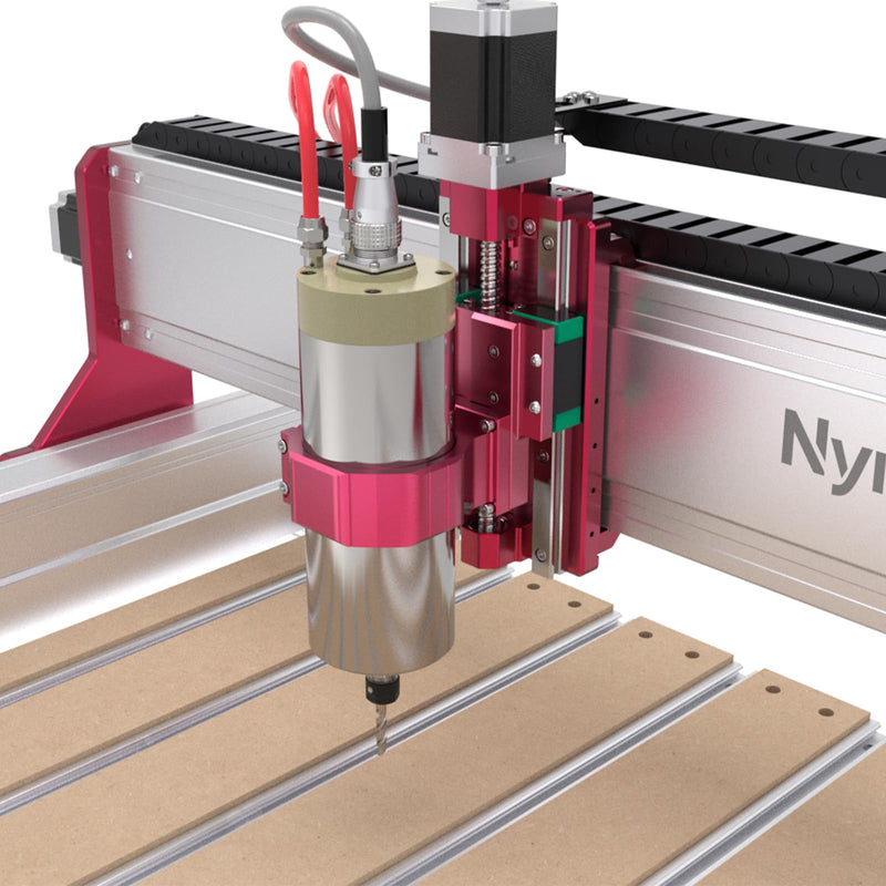 80mm Diameter Aluminum CNC Spindle Holder Spindle Mount Only for NBS-6040, NBX-5040