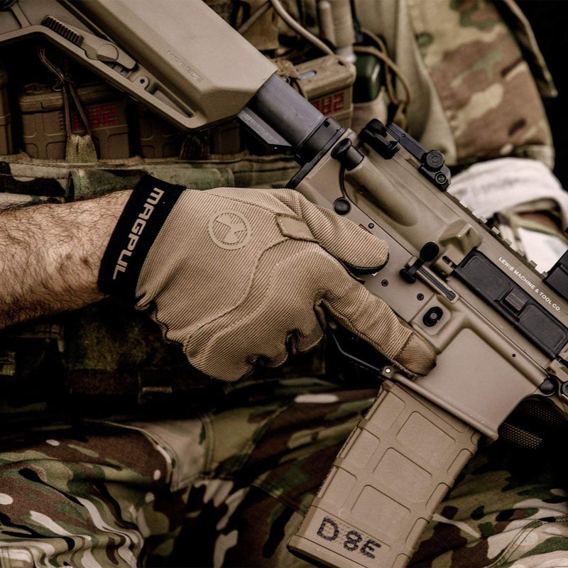 Magpul Patrol Glove 2.0 Lightweight Tactical Leather Gloves Coyote Small