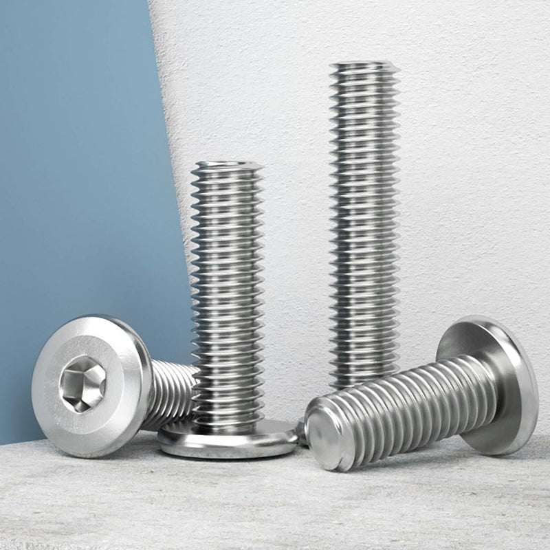 1/4-20 x 1-1/2" (20 Pack) Flat Head Hex Socket Cap Screws Bolts, 304 Stainless Steel 18-8, Hex Drive, Bright Finish, Fully Machine Thread 1/4-20 x 1-1/2"