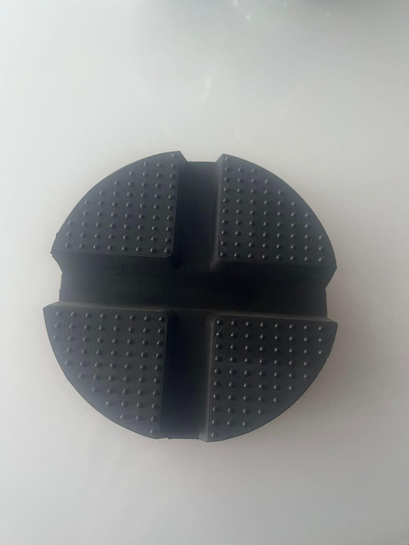 DIY Car Universal X-Slot Jack Pad Rubber Frame Rail Adapter Protector Pinch Weld Side Car Lifting Anti Slip Design Floor Support 10x4.7cm Trolley 1Pcs