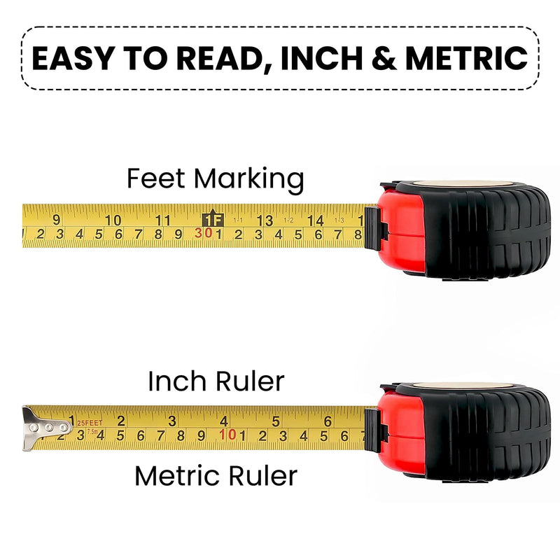 Macorner Tape Measure Husband Gifts, Birthday Gifts for Husband from Wife, Boyfriend Gifts, Groom Gifts from Bride on Wedding Day, 16.4 inch Tape Measure Gift for Birthday, Christmas, Fathers Day Love
