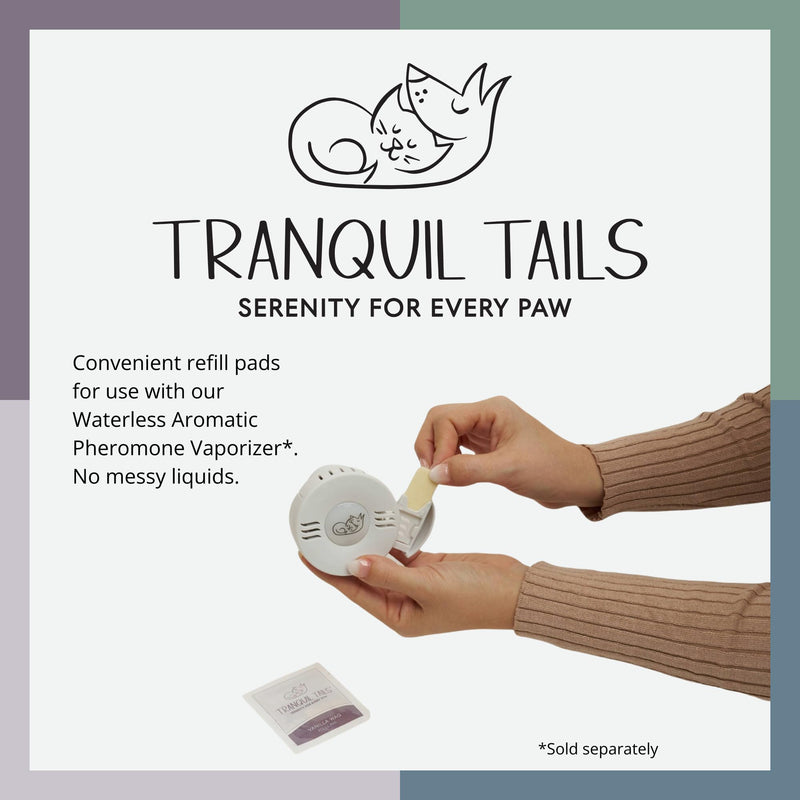 Aromatic Pheromone Refill Pads for Cats, Woodland Whiskers Scent, Pack of 7 Pads, Made in The USA
