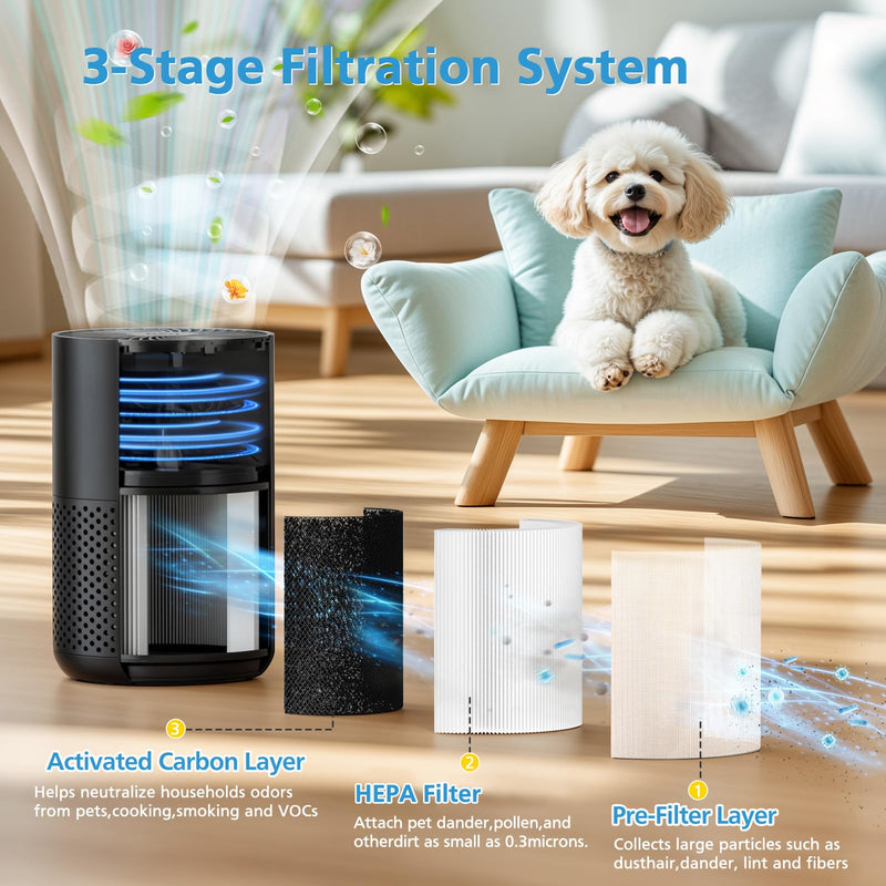 KQ-31 Filter for Aucleia KQ-31, KQ-31A Air Purifier, 2-Pack
