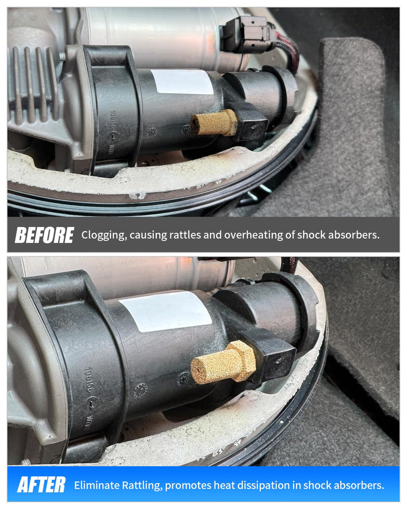 Air Suspension Compressor Filter & Muffler Replacement Compatible with Land Rover Range Rover L405 (2013-2021) & Range Rover Sport L494 (2014-2022) - Compatible with LR088858, LR045251