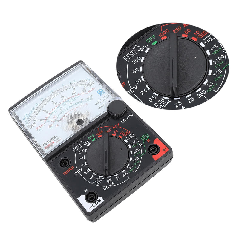YX 360TRn Pointer Type Multimeter High Accuracy Industry Analog Multimeter for Electrical Repair
