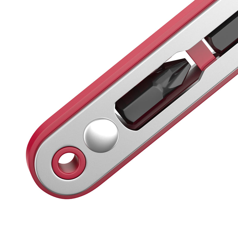 Bates- Mini Ratchet Wrench Screwdriver, 1/4" Magnetic 90 Degree Screwdriver, Low Profile Ratchet, Right Angle Screwdriver Low Profile Screwdriver, Small Ratchet, Angled Screwdriver for Tight Spaces