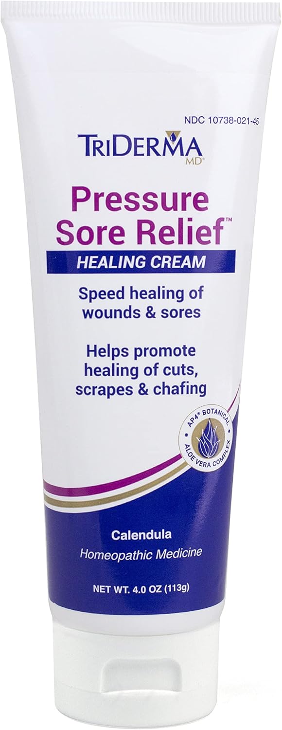 TriDerma Pressure Sore Relief Healing Cream, 4 Ounces - NewNest Australia