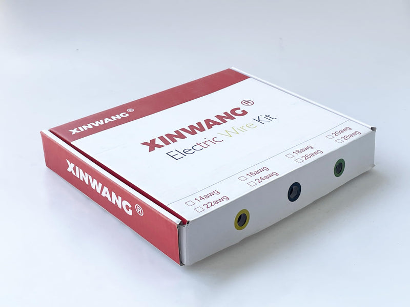 Electrical Wire,18 Gauge Wire,18 awg Wire-XINWANG 18 Gauge Stranded Tinned Copper Wire with PVC Insulation((OD:2.0 mm) 6 Colors,20ft Each, Hook Up Wire Kit 18AWG20FT-PVC