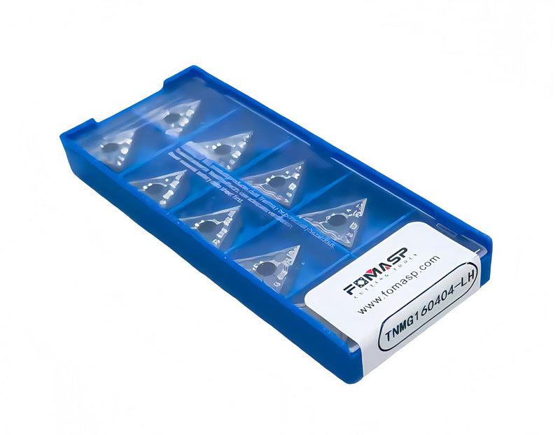Carbide Inserts for Aluminum TNMG331 / TNMG160404 for Turning Cutting Tools 10 PCS TNMG331-LH