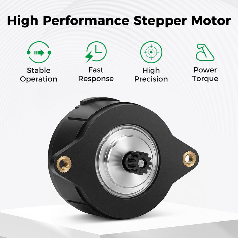 Creality K2 SE Extruder Motor Original 36-20 Circular K2 SE Extrusion Motor K2 SE E Axis Motor High-Torque K2 SE Extruder Stepper Motor with 12-Teeth Gear Extrusion Stepper Motor for K2 SE