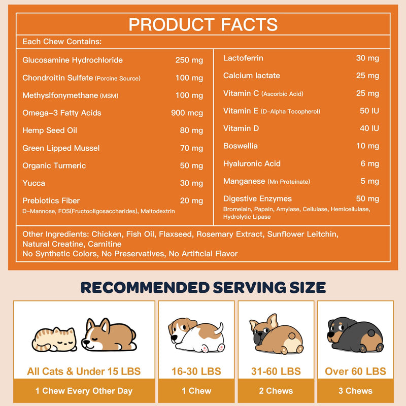 NATURE TARGET Dog Allergy Relief Freeze Dried Chews, with Probiotics, Colostrum for Immune Health, Glucosamine for Dogs, Hip & Joint Supplement
