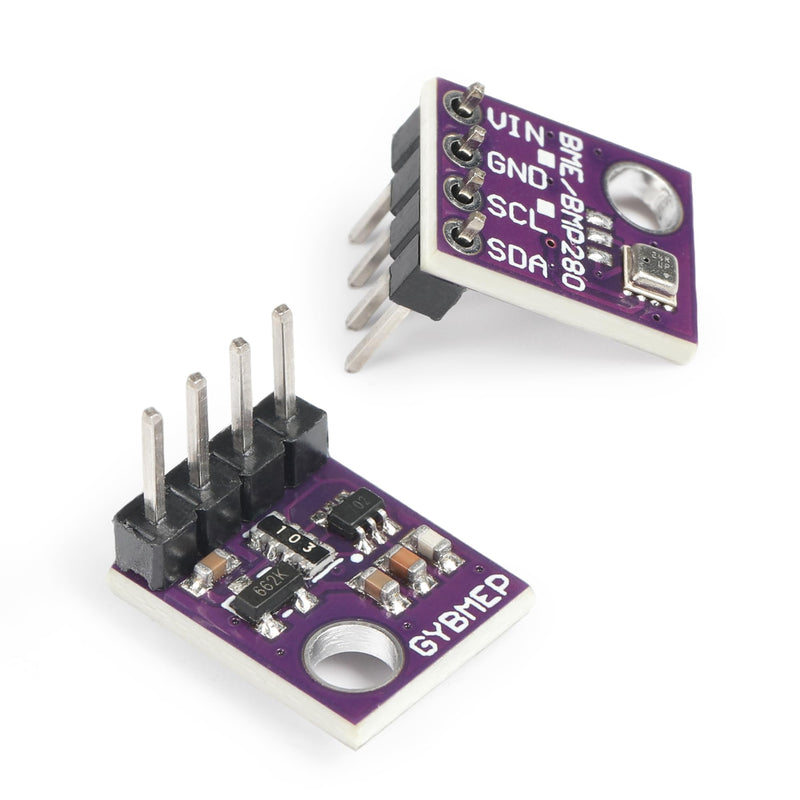 Starry 2PCS BME280 5V Sensor Module Atmospheric Pressure Temperature Humidity Sensors I2C SPI Breakout GY-BME280
