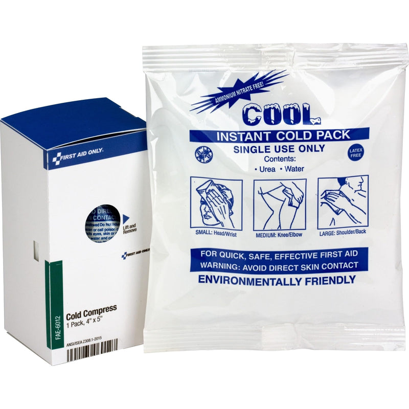 First Aid Only FAE-6012 Cold Compress Refill 5" x 4" x 4.3"