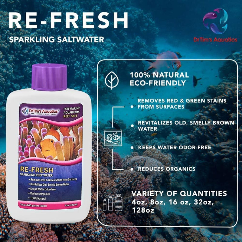 DrTim's Aquatics Re-Fresh Reef (DrTim's Aquatics Re-Fresh Reef 8oz) DrTim's Aquatics Re-Fresh Reef 8oz