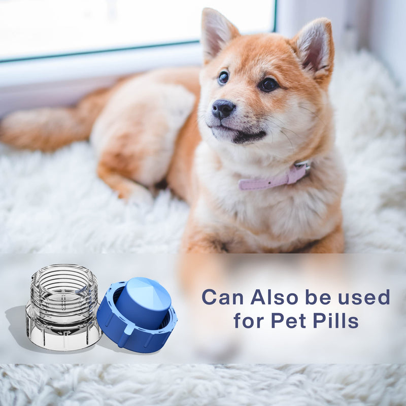 Tablet Crusher Pill Grinder Tablet Pulverizer Medicine Crusher in Powder Form for Great for Feeding Tube Use, Pets Or Easier Medicine Intake for Kids (Pack of, 1)