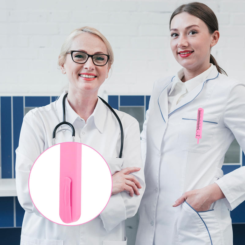 Jeffdad EKG Calipers ECG Calipers Measuring Tool Nursing or Doctor Caliper Divider for Measuring Drafting Electrocardiographs wif Ruler(Pink) Pink