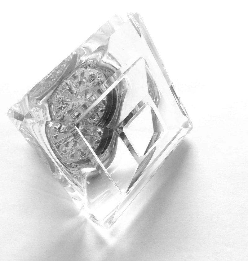 Single Surface Mount Crystal Knob Set in a Class of It's Own. Easy to Install on One Side of the Door or Flat Surface