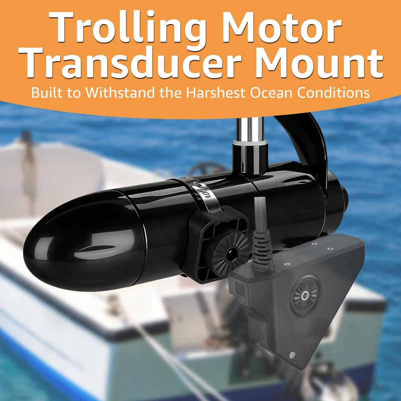 010-12784-00 Trolling Motor Barrel Mount for Garmin Panoptix LVS32 Transducer, Replacement Trolling Motor Barrel Mount Compatible with Garmin