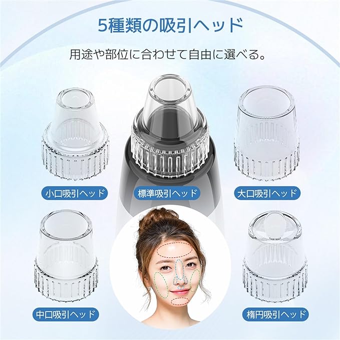 Sarlisi Pore Suction Device, Pore Care, Pore Cleaner, Facial Cleaner, Cleans, Pores, Blackheads, Pore Dirt, Cleansing, Present, Square Plug, Blackhead Care, Face Care, Skin Care, Unisex, Acne, Chin, - NewNest Australia