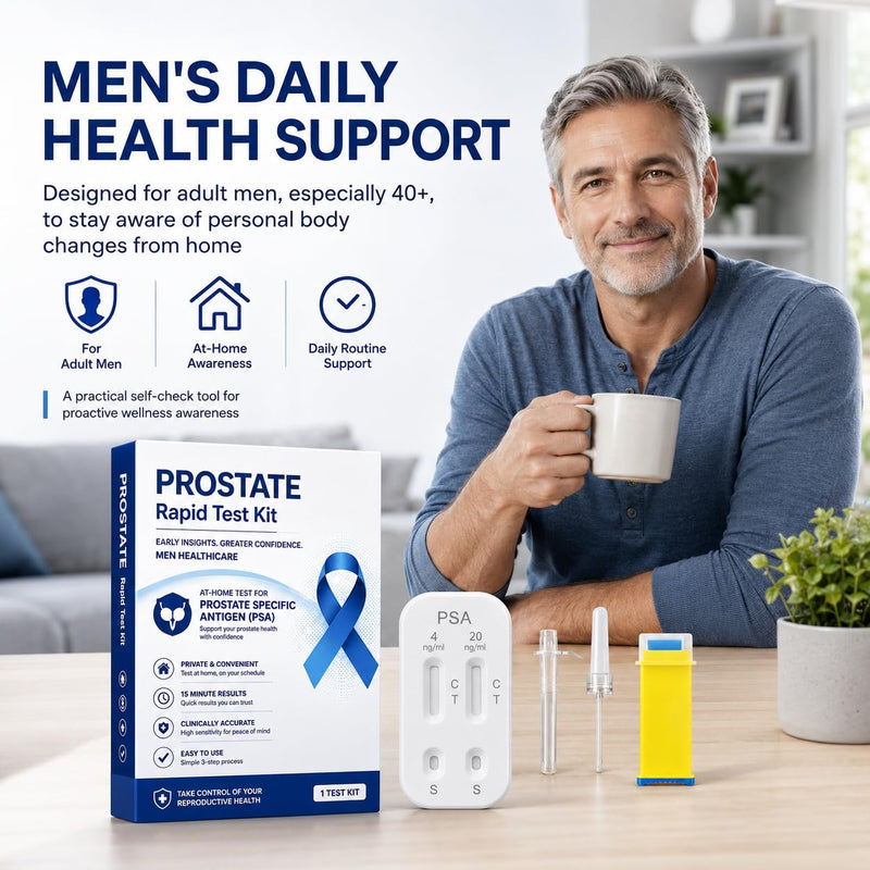 PSA Test Kit for Men – At-Home Rapid Self‑Test Kit, 1 Pack