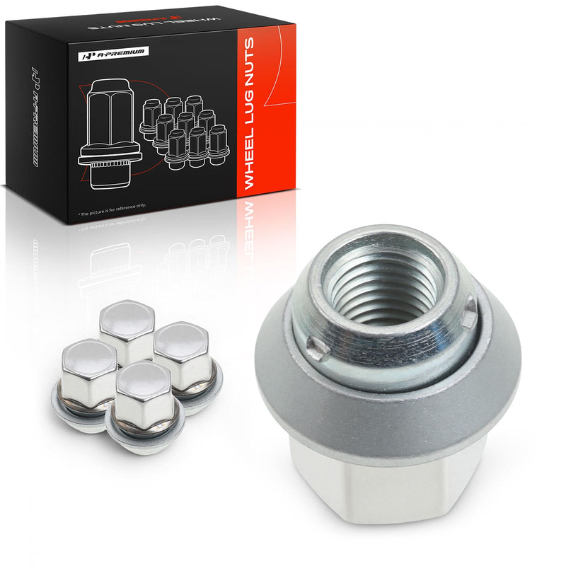 A-Premium M12-1.50 Wheel Lug Nuts Compatible with Volvo S40 2004-2011 C30 2007-2010 V50 2005-2011 C70 2006-2010 Front or Rear 5-PC Set