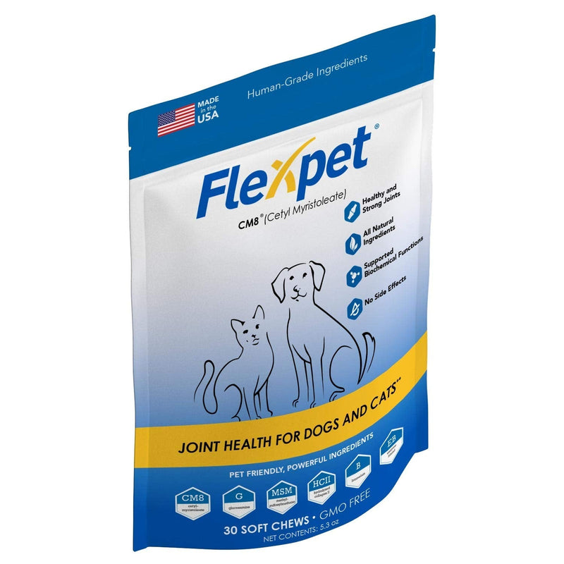 Maximum Strength Soft Chews – All-Natural Pain Reliever for Dogs with Glucosamine and Cetyl Myristoleate (CM8), Hip and Joint Supplement, Anti-Inflammatory: Trial Pack - 30 Soft Chews - PawsPlanet Australia