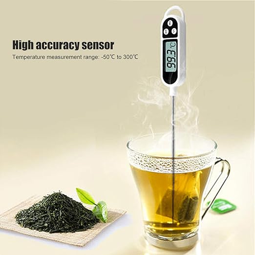 Milk Thermometer Electronic Thermometer Food Thermometer for Testing Liquid Water Baby Milk Oil Temperature - NewNest Australia