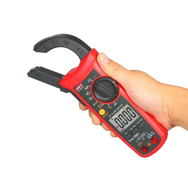 6000 Counts Digital Clamp Meter True RMS Multimeter Clamp Ammeter Voltage Meter NCV Test Universal Meter Tester