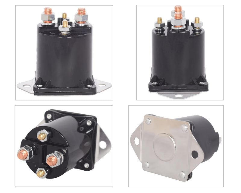 12V Clubcar Golf Cart Solenoid Replaces OEM 1013609, 1012275, 240-20013, 435-154, for 1984 Newer Club Car DS Precedent