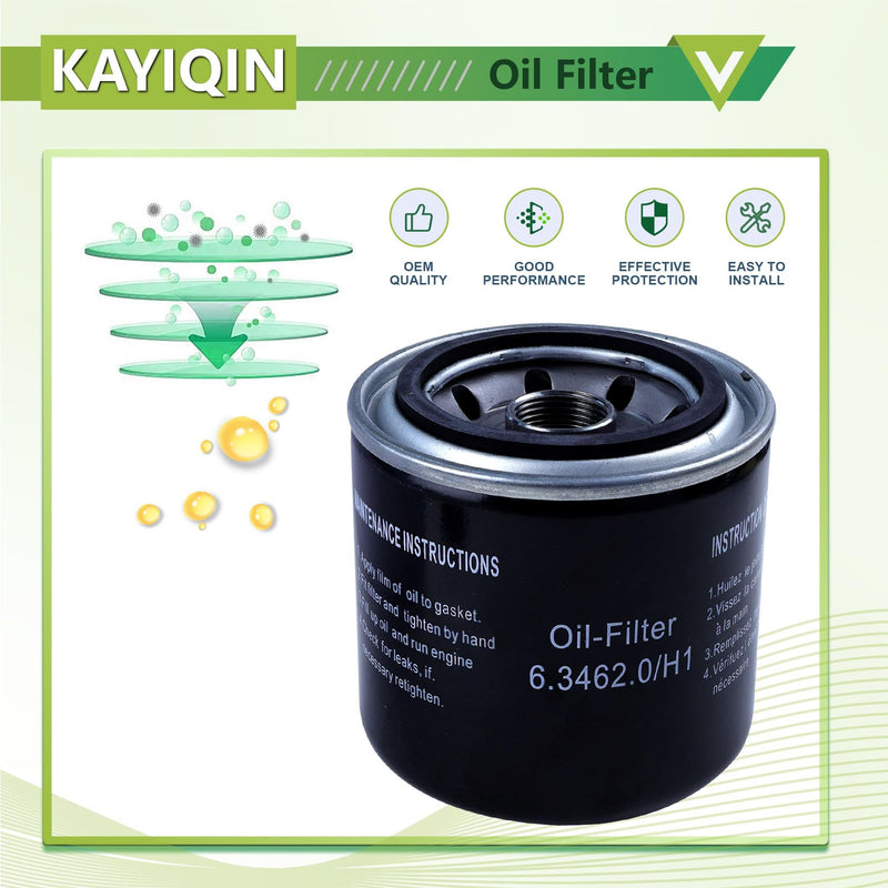 6.3462.0 Oil Filter for Air Compressor Replacement, Compatible with 6.3462.0H1 6.3462.1 6.3462.1A1