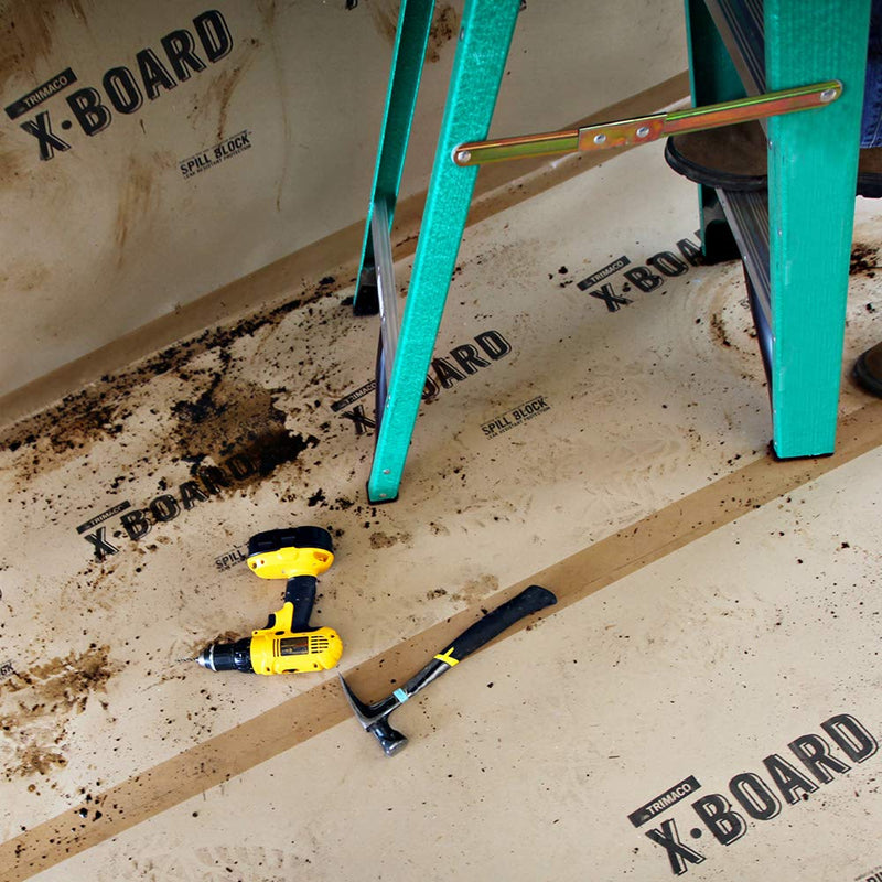 Trimaco X-Board Paint & Remodel, Lightweight Breathable Surface Protector, 1 roll, 35-inch x 100-feet 35 inch x 100 feet