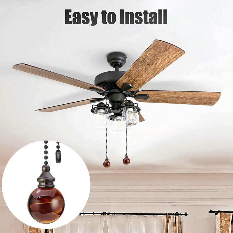 Ceiling Fan Chain Pulls Crystal Ball Pull Chains For Ceiling Fans And Lights Bronze