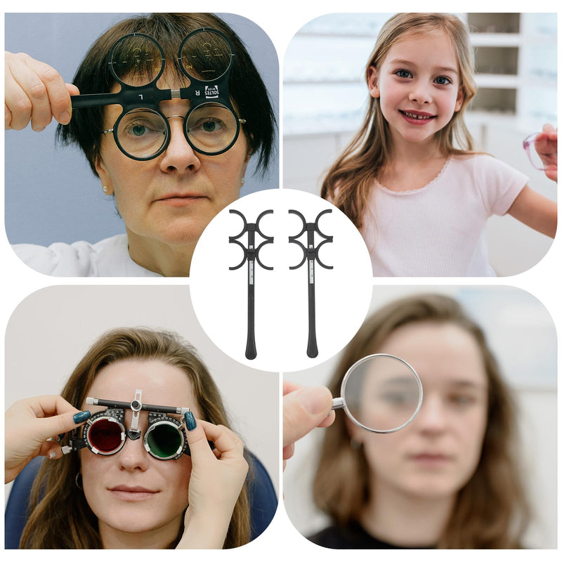 Hemoton 2pcs Glasses Accessories Optical Flipper,Optometry Plastic Flip,Chain Optometry EquipmentsVision Flipper,Flippers Optometry,Trial Lens Optometry Instrument Flip,Lens Tools for Eye Glasses