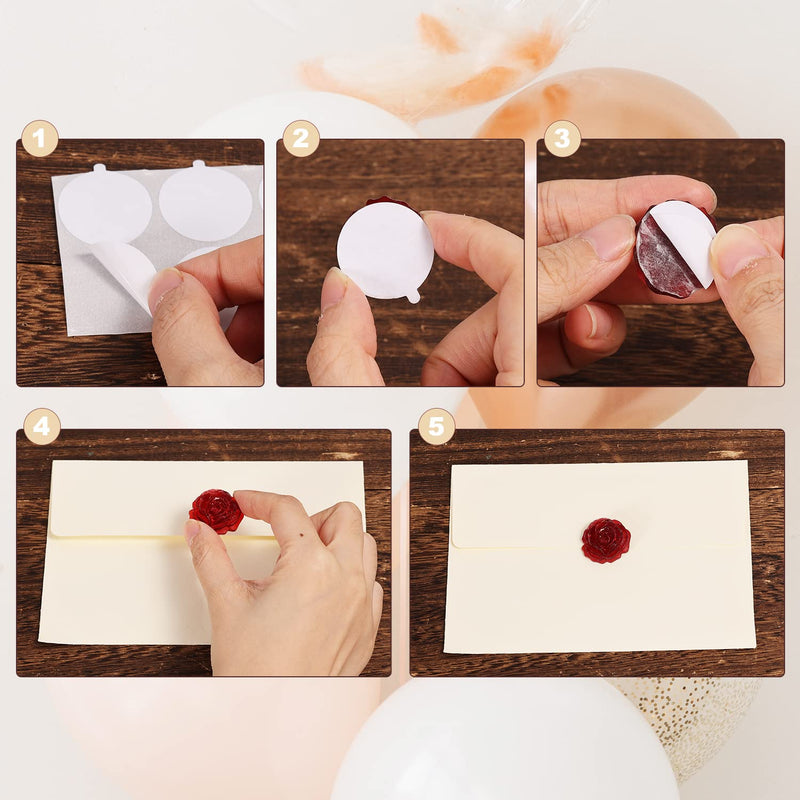300pcs Large Double Sided Adhesive Dots, 0.8 inch Strong-Adhesion Transparent Adhesive Dots Wax Seal Stickers Traceless Round Adhesive dots for DIY Craft Home Supplies
