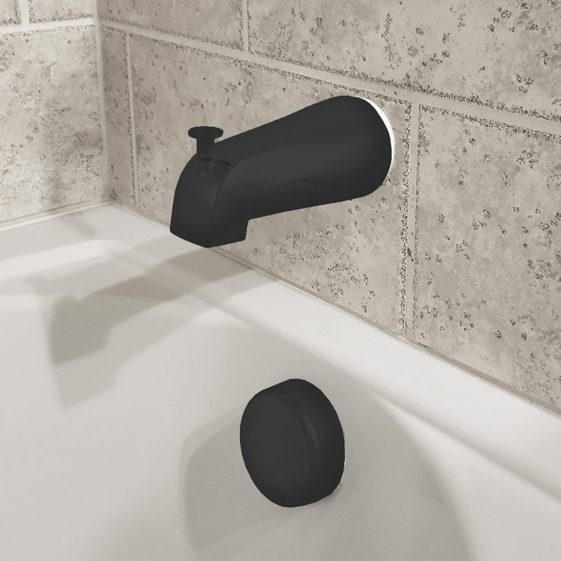 Danco 11079 Tub Spout, No Size, Matte Black With Diverter