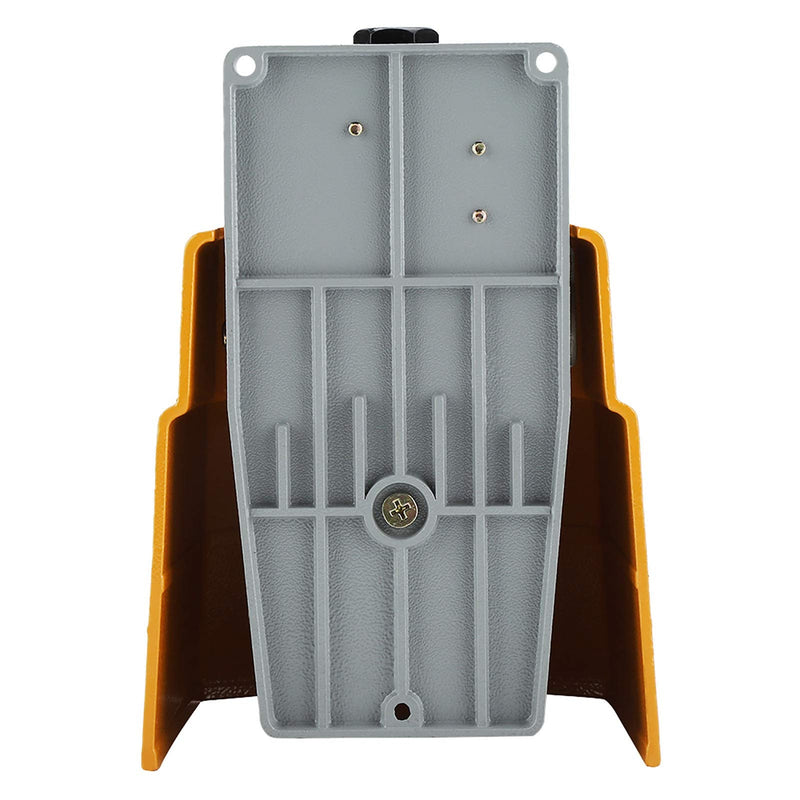 Foot Switch, Foot Operated Pedal Controller Power Switch Foot Pedal On/Off Switch with Guard Size Approx 21.5 x 15 x 12.5cm, Switch Socket