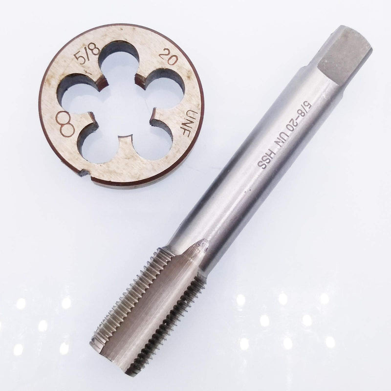 HSS 5/8-20 UNF Tap and 5/8-20 UNF Die Right Hand