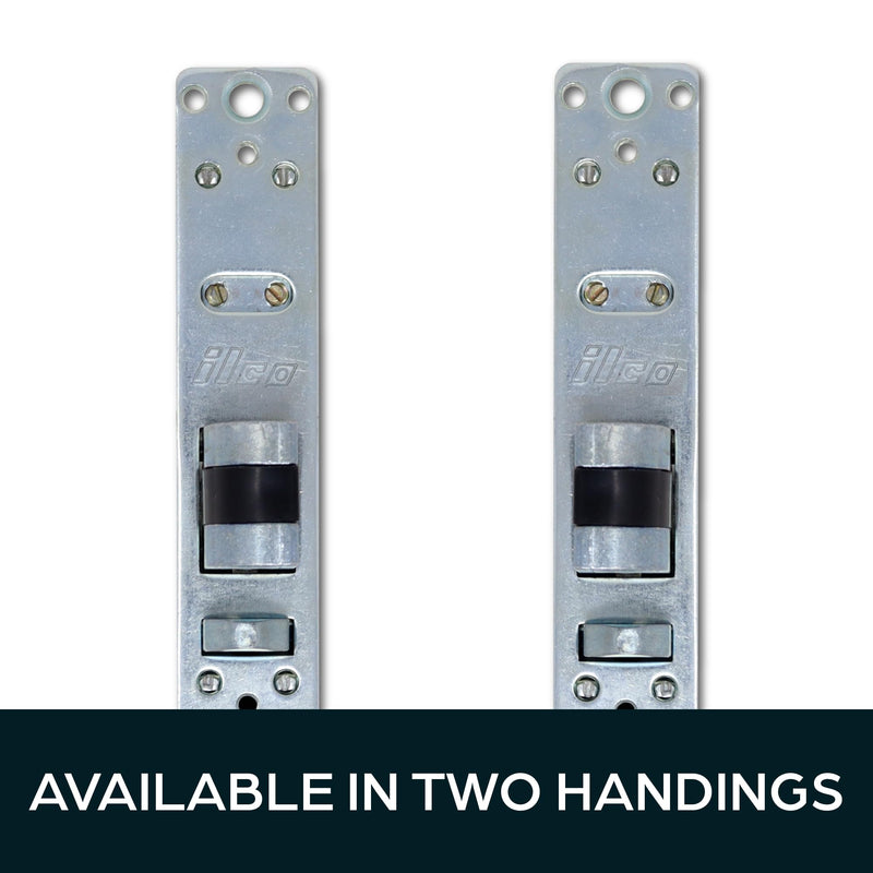 SUMMIT DOORWARE Mortise Deadlatch Lock | Adams Rite Style Door Lock Replacement Parts | Exterior Door Lock Set in Duronotic Finish - (31/32" Backset, LH) 31/32" Backset, LH