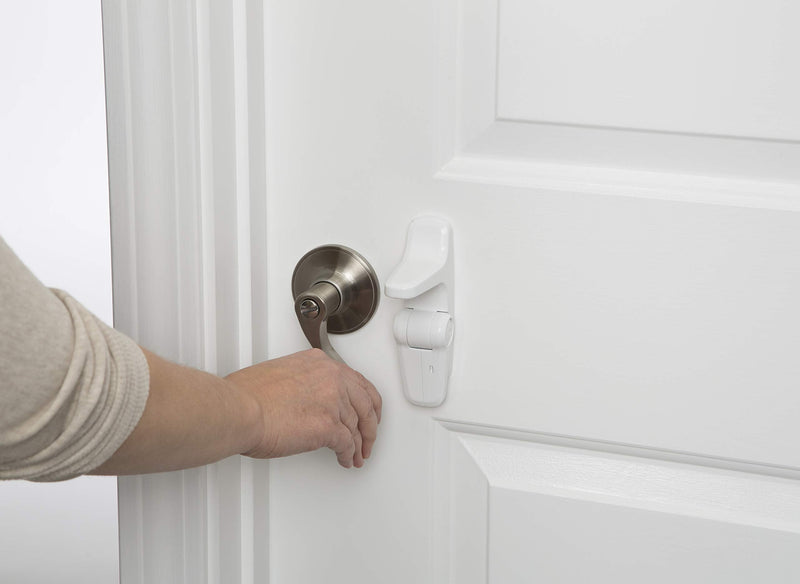 Safety 1st Outsmart Lever Handle Lock, White, 4PK