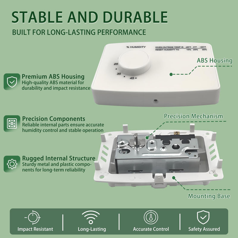 4655 Manual Digital Humidistat for AprilAire Whole Home Humidifier