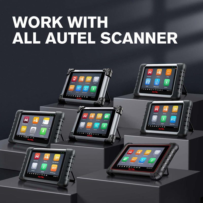 Autel MaxiVideo MV108S Digital Inspection Camera, 2MP 1920x1080, 8.5mm Ultra-Slim USB Industrial Endoscope, IP67 Borescope Snake Camera+ LED Light, Work w/Autel Scanner & P-C, up of MV108 MV105S MV105