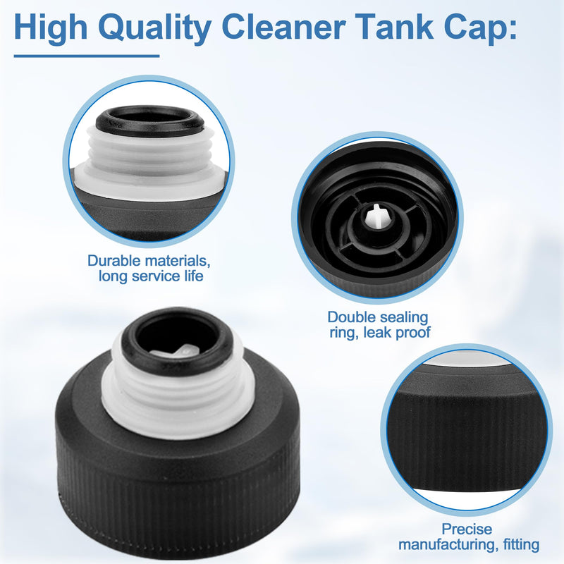 440012803 Cleaner Solution Tank Cap for Hoover Carpet Cleaner Machine, Cleaner Cap for Hoover PowerDash Pet, SmartWash, and FloorMate Jet Carpet Shampooer Machine, for Hoover Carpet Cleaner Part