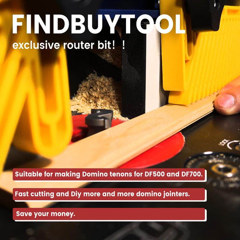FINDBUYTOOL Domino Router Bit for Festool (D14) D14