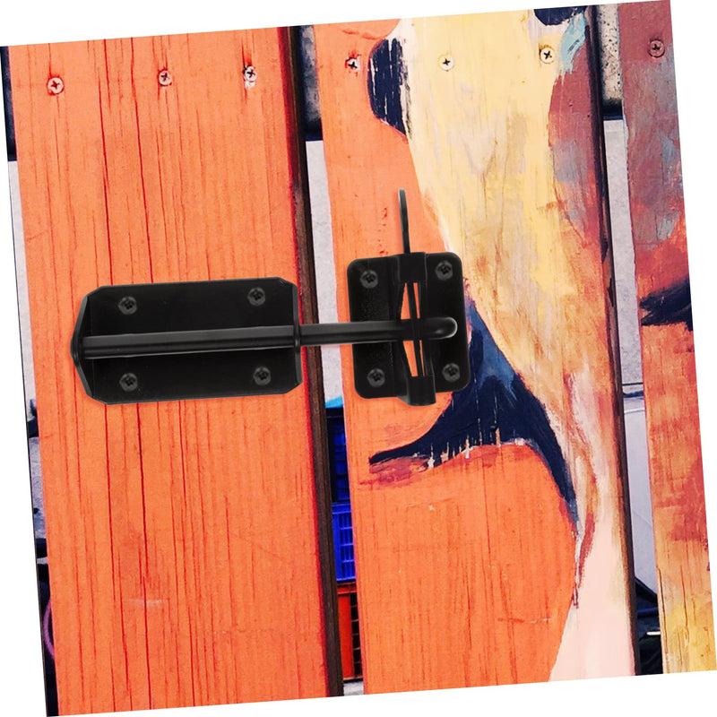 1Set Heavy Duty Gravity Latch for Gates String Design for Backyard and Fence Use Durable Construction Easy Operation for Inward and Outward