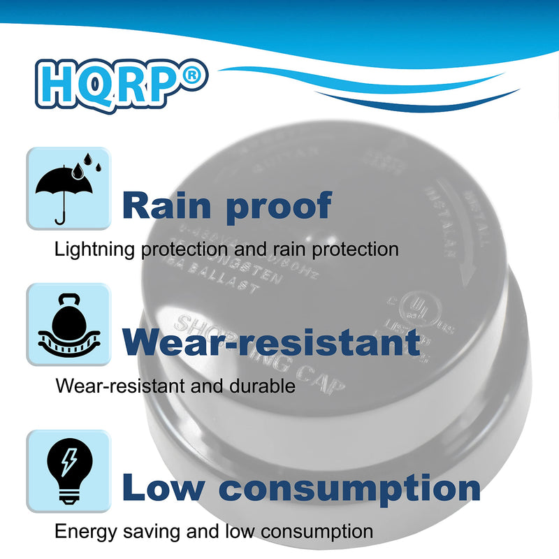 HQRP Photocell Sensor Shorting Cap Outdoor Light Photoelectric Switch Short Circuit Cap Twist Lock Plug for Led Garage Light, Outdoor Pole Light, Landscape Lightening etc. 1-Pack