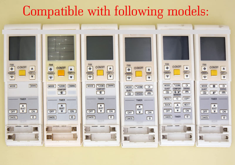 CHOUBENBEN Replacement Remote Control for Daikin FTXS15LVJU FTXS12LVJU FTXS09LVJU FTXL15QMVJU FTXL12QMVJU FTXL09QMVJU ARC452A3 FTXS20J2V1B FTXS25J2V1B FTXS35J2V1B FTXS42J2V1B Room Air Conditioner